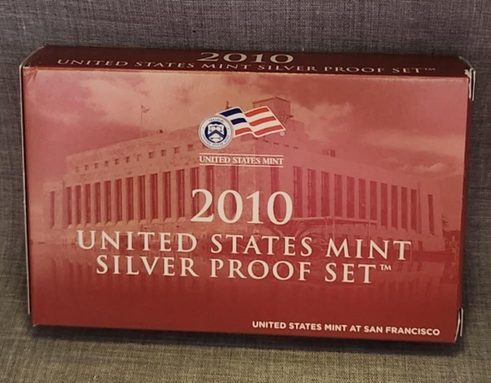 2010 United States Mint Silver Proof Set