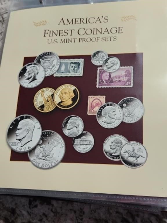 America's Finest Coinage Book.U.S.Mint Proof