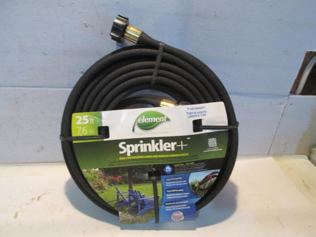 NEW 25FT SPRINKLER HOSE