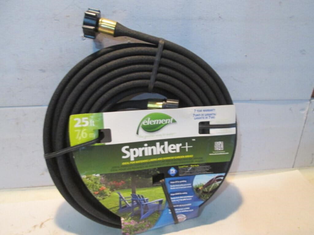 NEW 25FT SPRINKLER HOSE