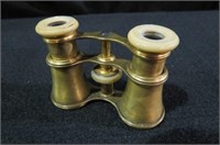 SET OF NICE BRASS AND PEARL OPERA GLASSES
