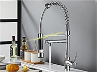 MI.ELITE $155 Retail Kitchen Sink Faucet, Spring