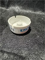 BUSCH PLASTIC ASHTRAY 3 3/4" DIA.