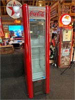 6ft Tall Coca-Cola Stand Up Cooler