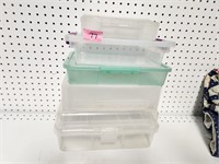 Lot of Plastic Storage Containers