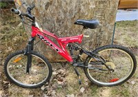 Red ORYX ECCO DH generation bike