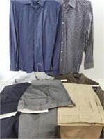 Men's dress shirts and pants