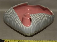 Vtg Red Wing B2111 Pink & Grey Candle Holder