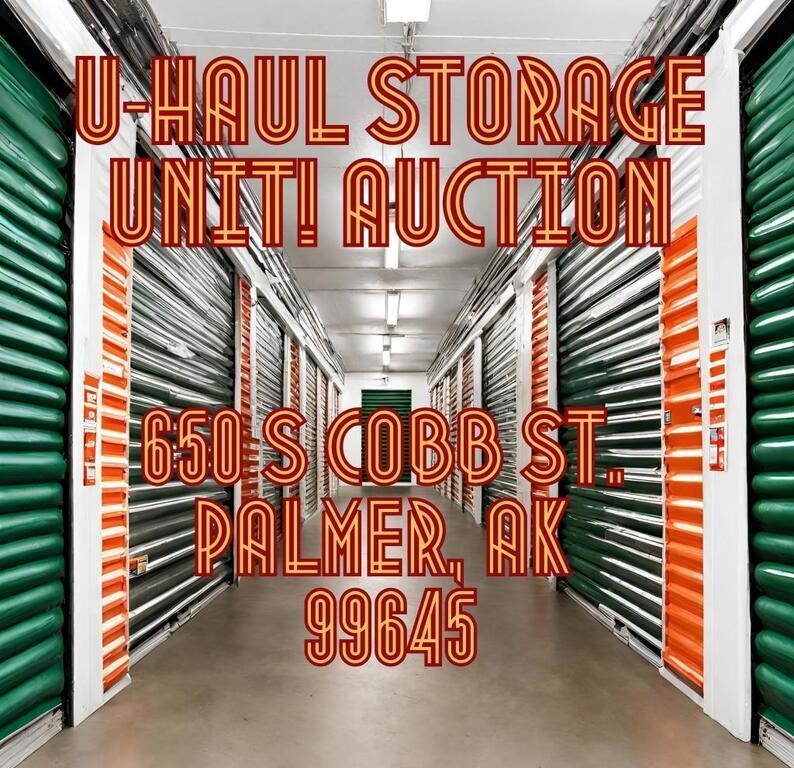 Palmer U-Haul Storage Unit, Aug 7th