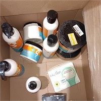 Box of Hair products