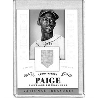 2014 National Treasures Satchell Paige Jersey