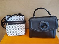 Two Gianni Bernini crossbody and  handbag