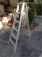 6 foot aluminum ladder.