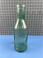 RARE ABSOLUTELY PURE MILK ANTIQUE GLASS BOTTLE