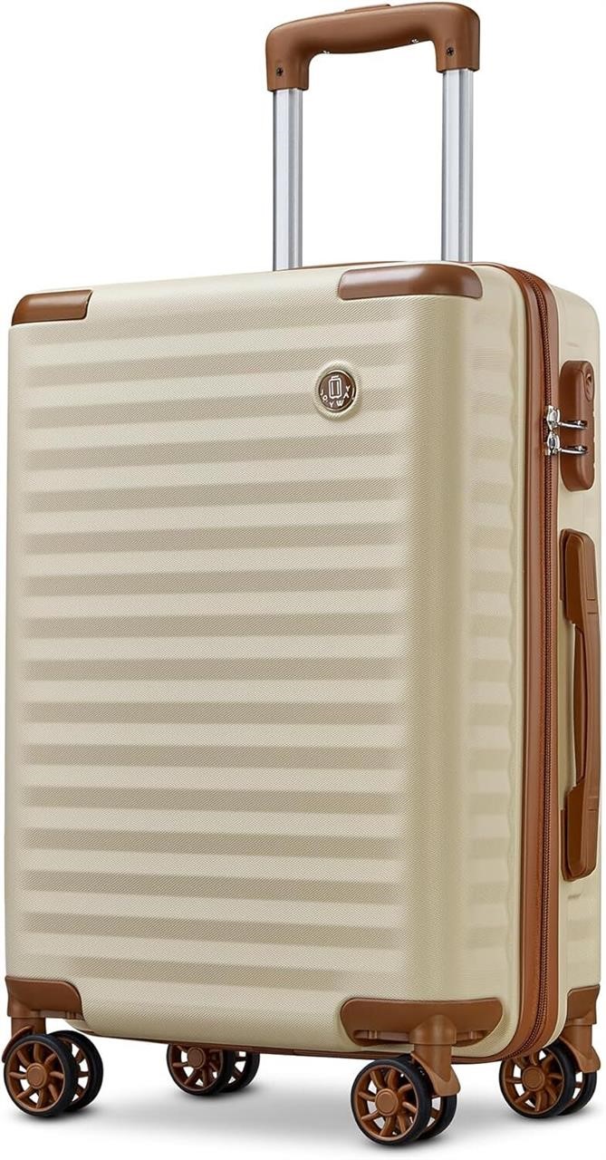 Joyway Carry on Suitcase 20in  Hardside  White
