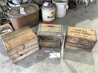 Vintage Wooden Boxes