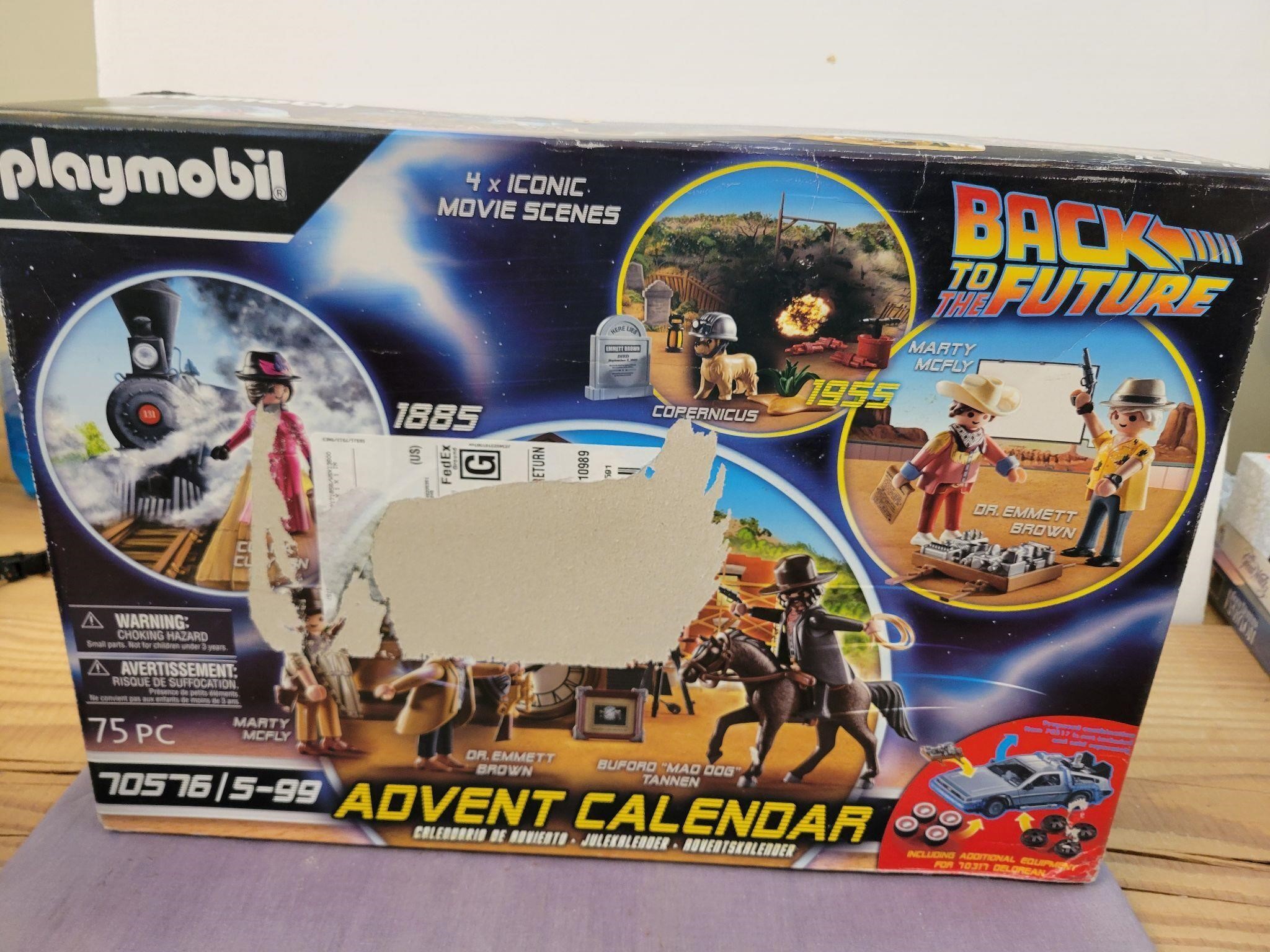 Playmobil Back to the Future Advent Calender