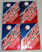 Lot of 4 1990 Leaf Baseball card Packs