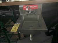 STAINLESS STEEL HAND SINK WITH FAUCET
