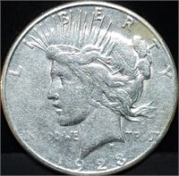 1923-S Peace Silver Dollar