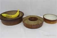 French/German Clay Pottery, Soufflés, Mold