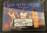 Kobe Bryant Limited Edition Autograph Card