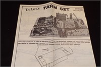 Vintage Louis Marx Modern Farm Set Instructions