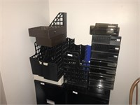 Lot of Office Divider Trays - Etc.