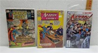 Lot of 3 Superman DC Comic Books