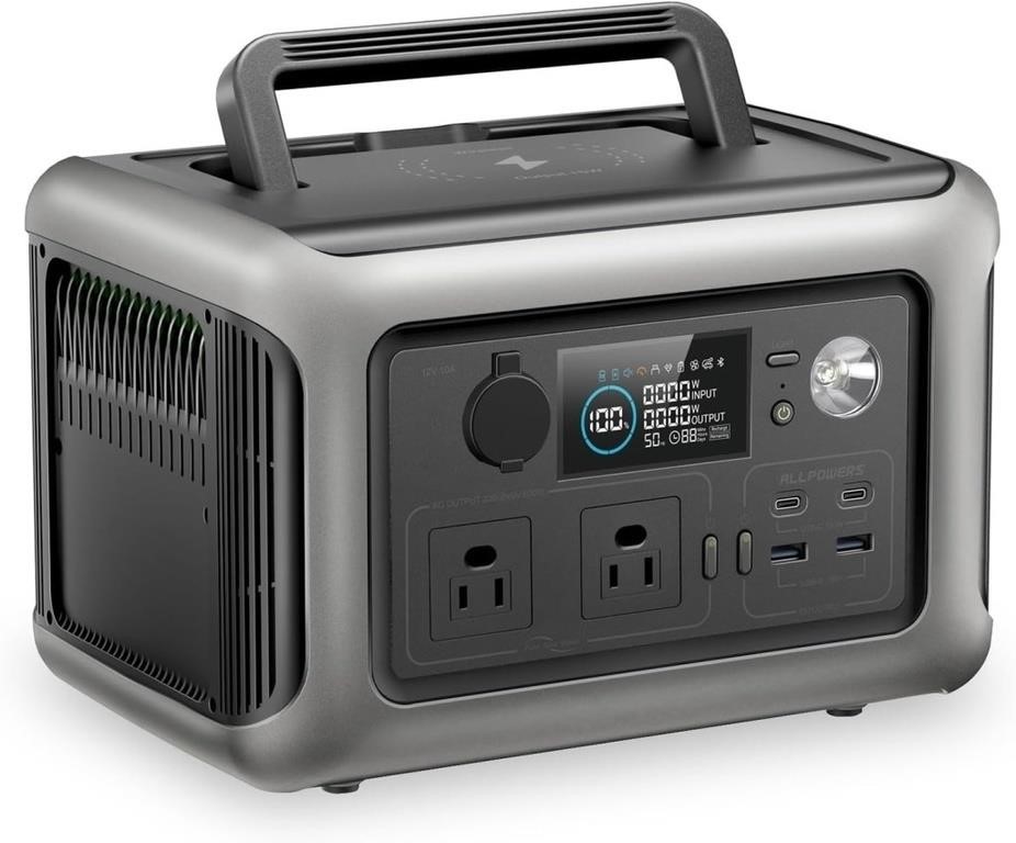 Allpowers 299wh 600w Portable Power Station R600,