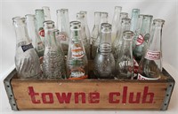 Towne Club Soda Bottle Crate Honey Boy Mission