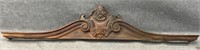 8ft Antique Architectural Wood Pediment