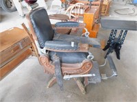 Intricate Barbers Chair