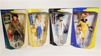 4 City Seasons Collector Edition Barbies: 1998-99