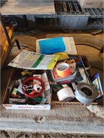 Duct Tape, Fasteners, Dog Cable, Parts Boxes and