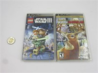2 Jeux Sony PSP dont Lego Star Wars III