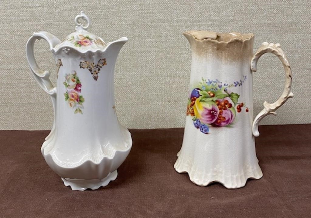 Two Victorian Pitchers