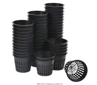 50 Pack 3 inch Garden Slotted Mesh Net Cups