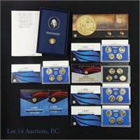 Select 2007s to 2021s U.S. Mint $1 Sets (8)