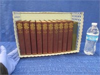 10 james whitcomb riley book set -1912 zane grey