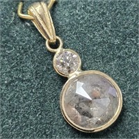 $5000 14K  Diamond (2.28Ct,Fancy Brwon,I3) Diamond