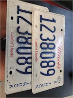 Illinois license plates