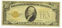 Series 1928 $10 Gold Seal Gold Note