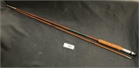 Antique Wooden Fishing Pole.