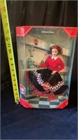 Coca-Cola Collector Diner Barbie in Original Box