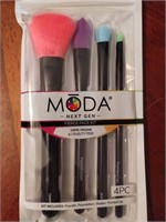 Moda Makeup Brushes Multi Color