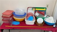 Tupperware And Rubbermaid Storage Containers &