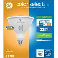 GE Color Select LED Floodlight Bulb  90 Watt