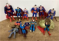 12 Superman action figures