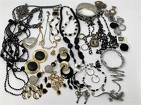 Black, Gold and Silver Toned Fashion Jewelry